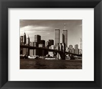 Over the Brooklyn Bridge Fine Art Print