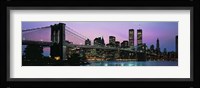 Brooklyn Bridge and New York City Skyline Fine Art Print