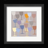 Seventeen Glasses II Fine Art Print