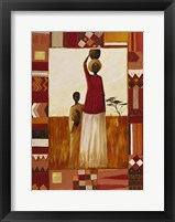 Kasama Water Carrier Fine Art Print