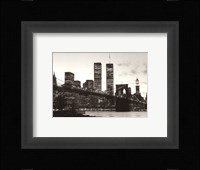 WTC Over Brooklyn Bridge (Day) Fine Art Print