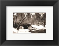 Central Park, Bridge Fine Art Print