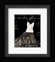 Robe de Soiree Blanche Fine Art Print