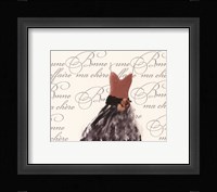 Robe de Soiree sur le Blanc Fine Art Print