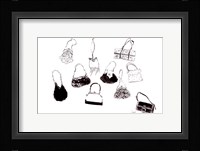 Ten Handbags Fine Art Print