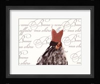 Robe de Soiree sur le Blanc Fine Art Print