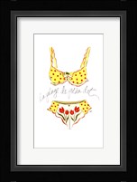 La Plage de Polka Dot Fine Art Print