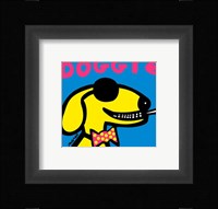 Doggie Style (Blue, small) Fine Art Print