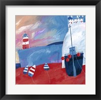 Low Tide Framed Print