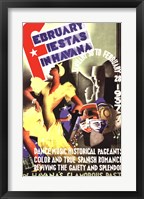 February Fiestas in Havana, 1937 Fine Art Print