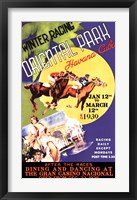 Winter Racing, Oriental Park, Havana, Cuba, 1939 Fine Art Print