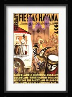February Fiestas in Havana, 1937 Fine Art Print
