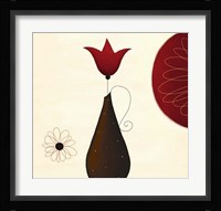 A Single Red Tulip Fine Art Print
