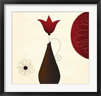 A Single Red Tulip Fine Art Print