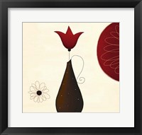 A Single Red Tulip Fine Art Print
