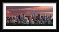 Sunrise Over New York Skyline Fine Art Print