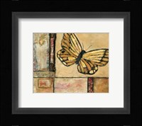 Butterfly In Yellow Fine Art Print