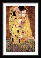 The Kiss, c.1908 Framed Print