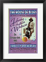 Johnny Guitar Watson, The House of Blues, Hollwood, 1995 Fine Art Print