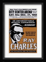 Ray Charles, Seattle, New Year's Eve, 1966 Fine Art Print