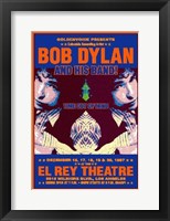 Bob Dylan El Ray theatre, la 1997 Fine Art Print