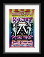 Iron Butterfly and Quiet Rock 1978 Fine Art Print
