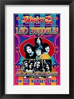 Led Zeplin and Alice Cooper Fine Art Print