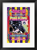 Pink Floyd, 1967, Whisky a go go Fine Art Print
