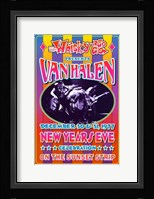 Van Halen, new years eve, 1977 Fine Art Print
