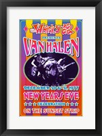Van Halen, new years eve, 1977 Fine Art Print
