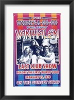 Van Halen, last club show Fine Art Print
