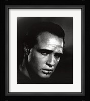 Marlon Brando, photo Framed Print