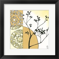 Kimono Garden I Framed Print