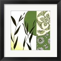 Kimono Garden IV Framed Print