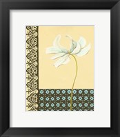 Glazed Tile Botanical I Fine Art Print