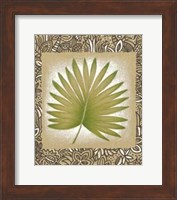 Exotic Palm Leaf II Fine Art Print