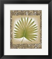 Exotic Palm Leaf II Fine Art Print