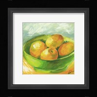 Bowl of Fruit I Framed Print
