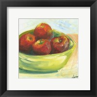 Bowl of Fruit III Framed Print