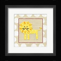 Katherine's Lion Framed Print
