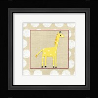Katherine's Giraffe Framed Print