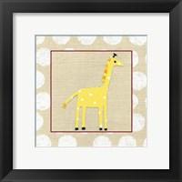 Katherine's Giraffe Framed Print