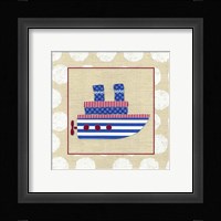 EJ's Steamship Framed Print