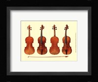 Antique Violins I Fine Art Print