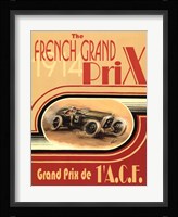 Printed French Grand Prix 1914 Fine Art Print
