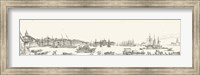 Antique Seaport I Giclee