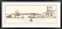 Antique Seaport III Giclee