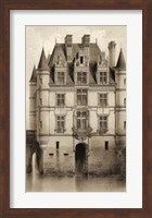 Sepia Chateaux V Giclee