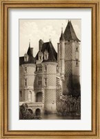 Sepia Chateaux VII Giclee