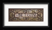 Wine Tasting Framed Print